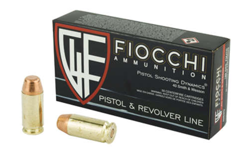 Ammunition Fiocchi Ammunition Fiocchi Centerfire Pistol FIOCCHI 40SW 180GR FMJ 50/1000